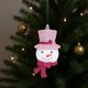 thumbnail image 4 of Adornos Navideños Colgantes de Plástico Pintados con Polvo para Árbol de Navidad, Accesorios para Disfraces, 4 of 6