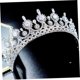thumbnail image 4 of unbranded De Novia Con Rhinestones Plateado Para Accesorios De, 4 of 8