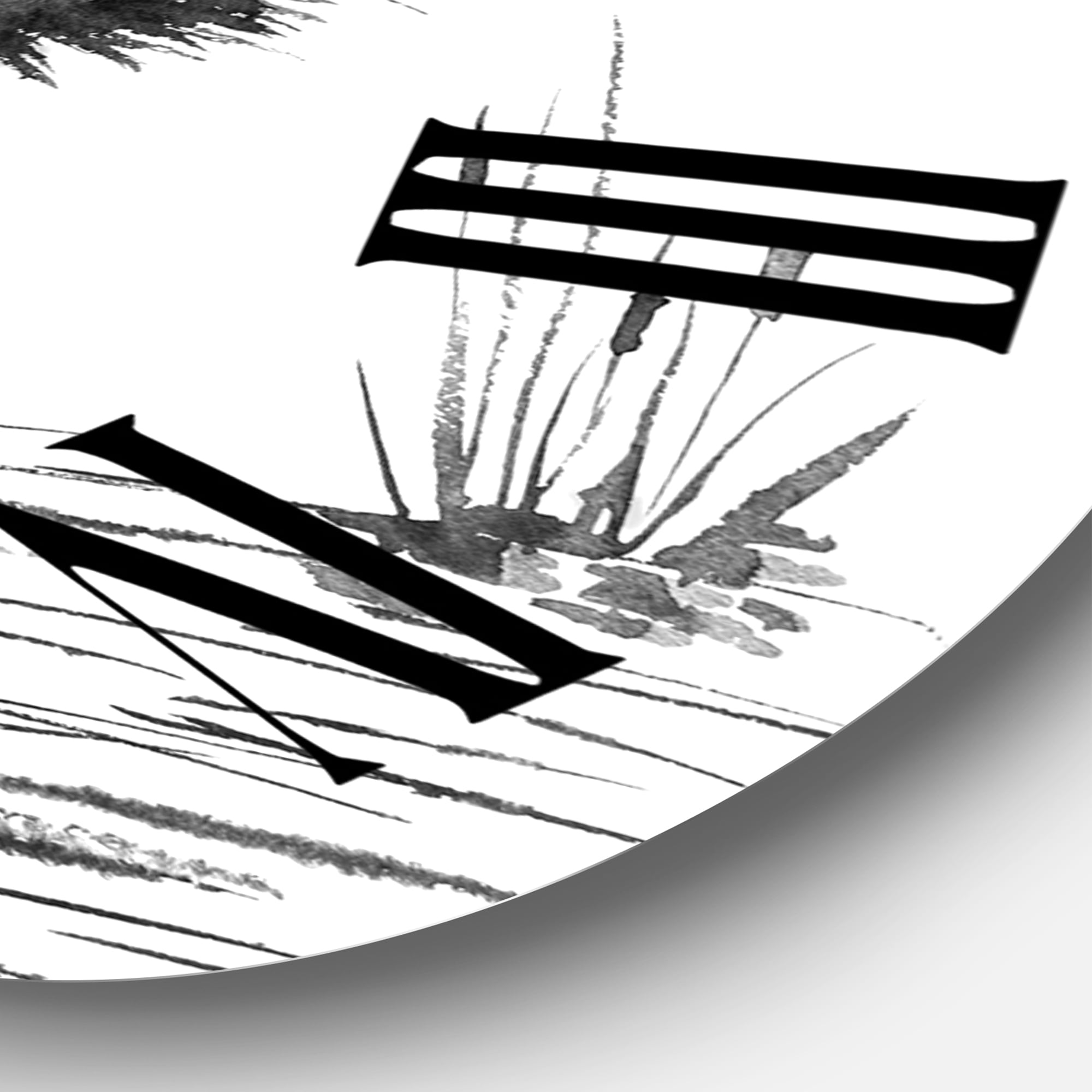 Designart 1 in Traditional Wall Clock