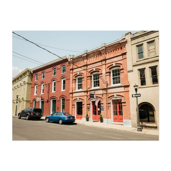 Staunton Architectural 05 - Staunton Virginia Photography Unframed Wall Art Print 5 x 7 inches