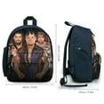 thumbnail image 2 of WWE Backpack, Lightweight Casual Daypack, Durable Backpack for Daily Use Work Travel, 12.6x9.4x5.9 Inch, 2 of 6