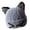 Grey, variant on Aihuaihua Toddler Kids Knit Beanie Hat with Cat Ear 3D Sequin Ears Pattern for Girls Boys
