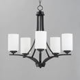 thumbnail image 5 of Maxim Deven 20035SWBK Traditional Chandelier Light Fixture - Black, 5 of 5