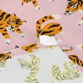 thumbnail image 7 of Cute Tiger Tapestry Wall Hanging Tapestries Happy Colorful Hippie Psychedelic Art Polyester Carpet Wall Decorative for Living Room Bedroom 90x60inch Home Decor Gifts, 7 of 7