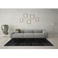 thumbnail image 3 of Ahgly Company Indoor Rectangle Abstract Gray Modern Area Rugs, 8' x 12', 3 of 4