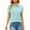 Light Blue, variant on CCRFTGI Womens Polo Shirts Short Sleeve Quick Dry Tennis Golf Shirts Collared Comfy Soft Tops Blouse Light Gray M