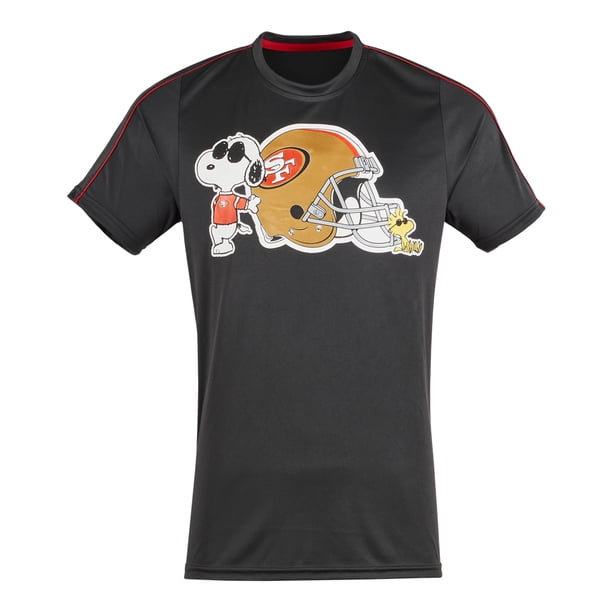 Playera Moda NFL-PEANUTS para hombre San Francisco 49 ers