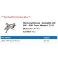 thumbnail image 2 of Thermostat Housing - Compatible with 2003 - 2009 Toyota 4Runner 4.7L V8 2004 2005 2006 2007 2008, 2 of 2