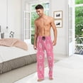 thumbnail image 6 of GZHJMY Pig Pajama Pants for Men, Lounge Pants Lightweight Men Pajama Bottoms with Drawstring Pockets, Christmas New Year Birthday Gifts, Small, 6 of 6