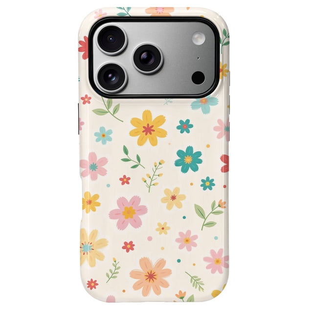 SKLYDDI Funda para iPhone 11, Diseño Floral Estético