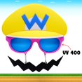 thumbnail image 4 of Gafas de Sol Sun-Staches Wario Oficialmente Licenciadas de Nintendo UV400, 4 of 5