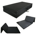 thumbnail image 2 of Geniqua Gymnastics Mat Folding Fitness Yoga Stretch Workout Tumbling Pad Black, 2 of 8