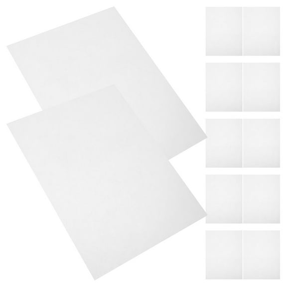 AURARMLET Printable Shrink Plastic Sheets Heat Shrinkable Sheets Diy Design 30pcs