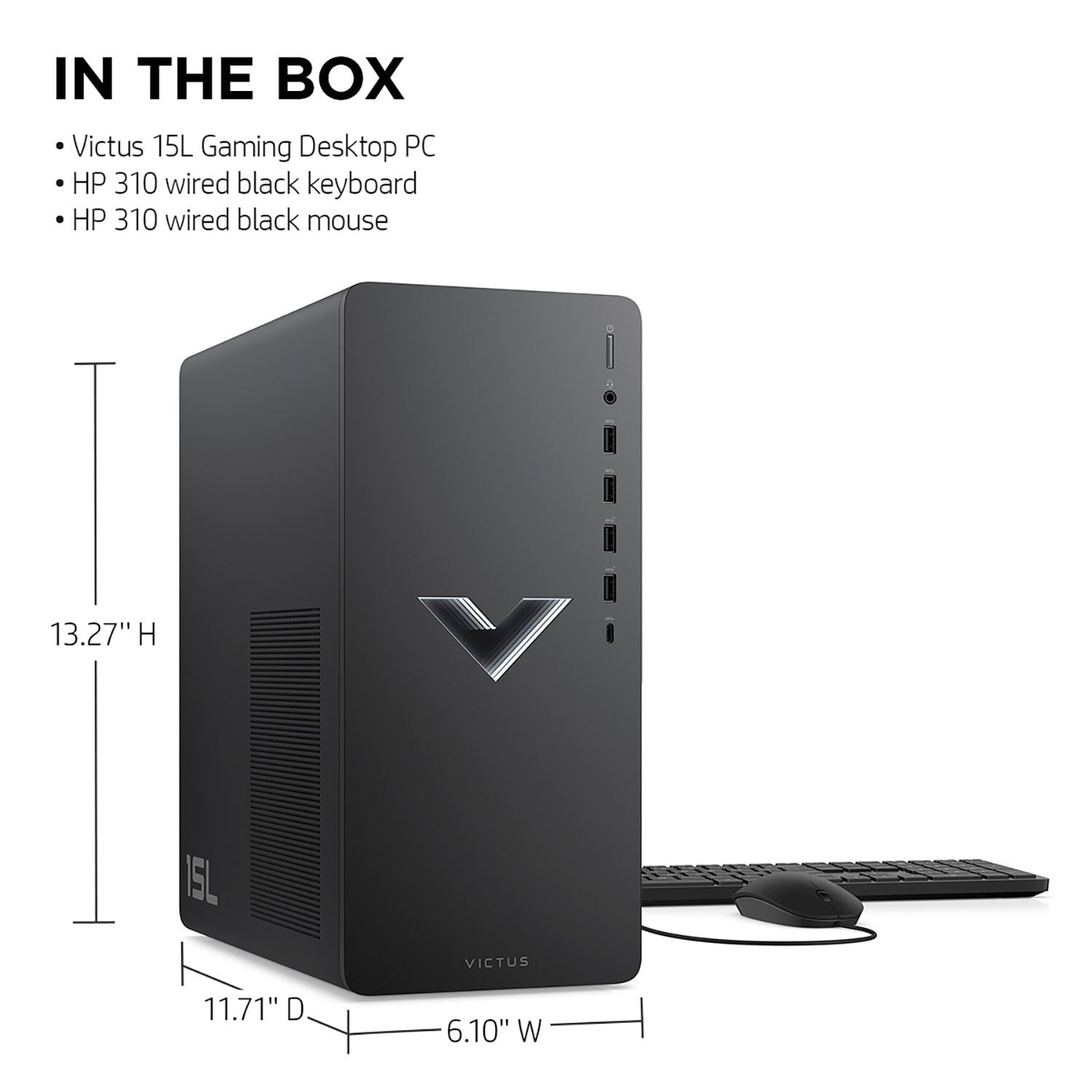 Windowsデスクトップ Victus by HP 15L Gaming Desktop Victus 15L Desktop 製品詳細 - ゲーミングパソコン | 日本HP