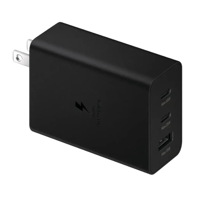 Cargador Celular Samsung 65W Super Rápido Trio 25W 15W