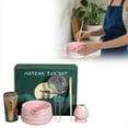 thumbnail image 4 of Dsscvnef Matcha 5 Piece Set Matcha Matcha Powder Set (Bowl with Spout+ and Stand+Filter+Spoon) for Horse Tea Tool with Small Sieve Mixer, 4 of 6