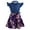 Purple, variant on YONGHS Kids Girls Sleeveless Denim Floral Dress Summer Casual Sundress Pink 14