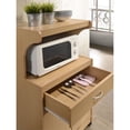 thumbnail image 4 of Modern Indoor Furniture Microwave Kitchen Cart, 4 of 5