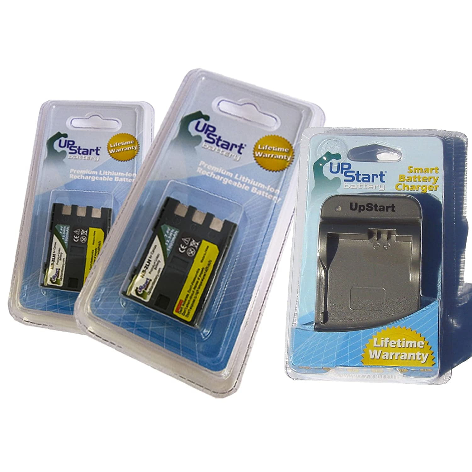 2 Pack Replacement for Canon Digital Rebel XTi Battery + Charger