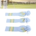 thumbnail image 3 of Long Neck Club Headcovers, Washable Classic Sunflower Pattern Pom Pom Decoration for Daily Storage, 3 of 7