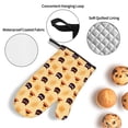 thumbnail image 5 of XMXT Waterproof Oven Mitts and Pot Holders Sets, Halloween Hat Cat Print Sets Kitchen Cooking Heat Resistant, 4 Pcs, 5 of 8