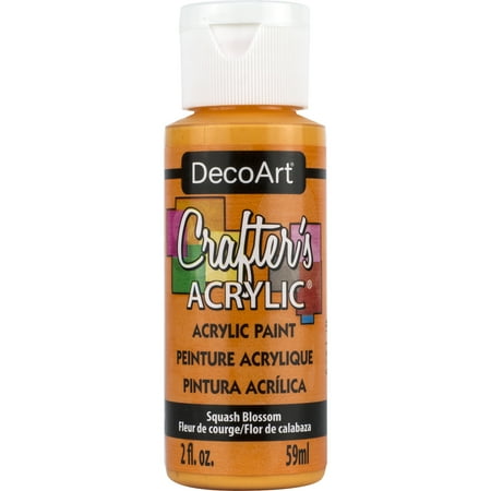 UPC: 0766218005588 | DecoArt Crafter s Acrylic Paint 2 oz. Squash Blossom