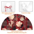 thumbnail image 4 of Lsque African Women A Print Christmas Tree Skirt, Tree Skirt with Ties or Velcro, Perfect for Holiday Decorations, Halloween, and New Year-36", 4 of 7