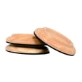 thumbnail image 1 of 3 piezas de posavasos para patas de piano con ruedas y pedales antideslizantes resistentes. madera, 1 of 9