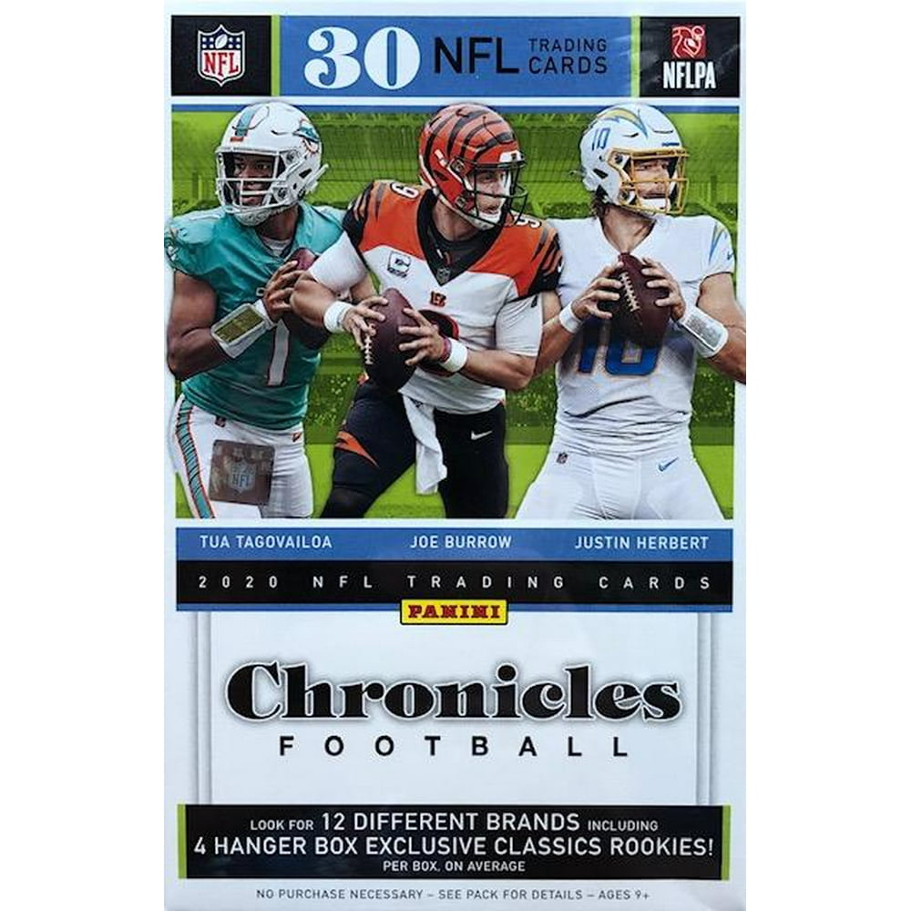 2020 Panini Chronicles Football Hanger Box 30 Cards
