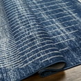 thumbnail image 5 of Mark&Day Area Rugs, 7ft Round Neerbosch Modern Ink Blue Area Rug, Blue White Grey Carpet for Living Room, Bedroom or Kitchen (6'7" Round), 5 of 8