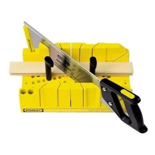 Inglete Con Serrote Caja Plastico Juego 2 Pz Stanley 20600 Stanley 155703
