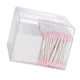 thumbnail image 5 of Caja Para Hisopos De Algodón Transparente, Dispensador De Soporte Para Almohadillas De Algodón, Rejillas Múltiples, Acrílico, A Prueba De Polvo, Ahorro De Espacio Con Tapa Para, 5 of 7