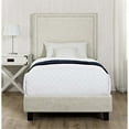 thumbnail image 2 of Bowery Hill Upholstered Twin Panel Bed in Natural, 2 of 7