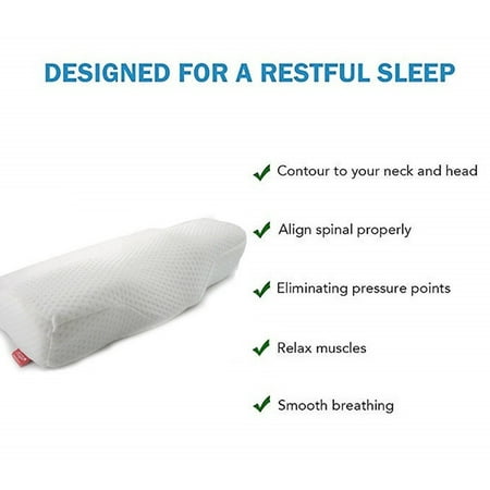Anti Snore Slow Rebound Memory Foam Pillow Cervical Pillow For