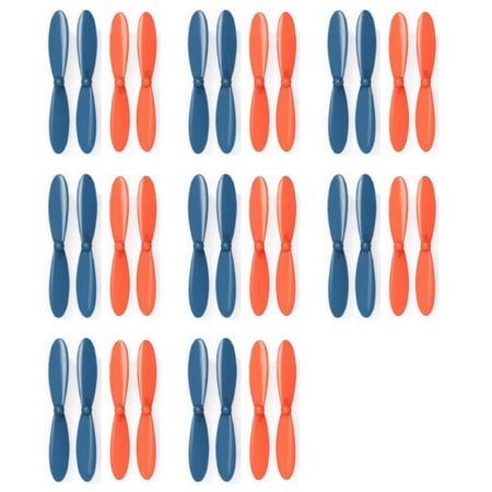 HobbyFlip Blue Orange Propeller Blades Propellers Props Compatible with JJRC 1000 2.4GHz 8 Pack