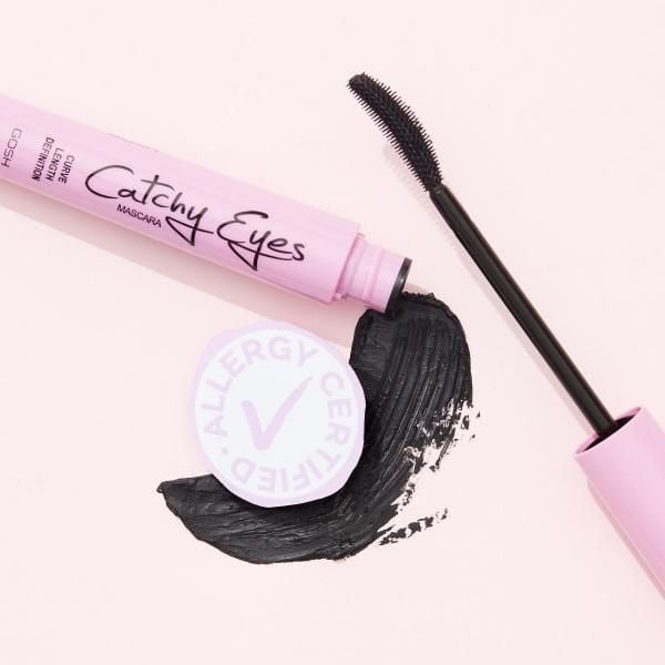 GOSH - Catchy Eyes Mascara Allergy Certified, PERFUME FREE / VEGAN