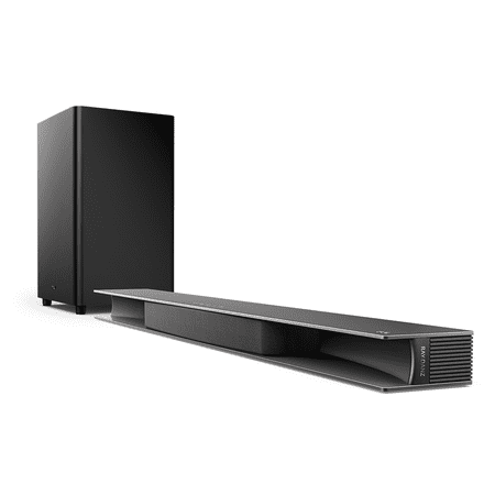 TCL - Alto 9+ 3.1 Channel Virtualized Atmos Sound Bar with Wireless Subwoofer, WiFi, Bluetooth – TS9030, 41.3-inch - Black