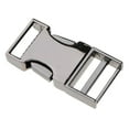 thumbnail image 2 of Youkk Metal Bag Webbing Belt Buckle Clip Clasp Stylish and Sturdy Gray black Inner diameter 19mm 1Set, 2 of 6