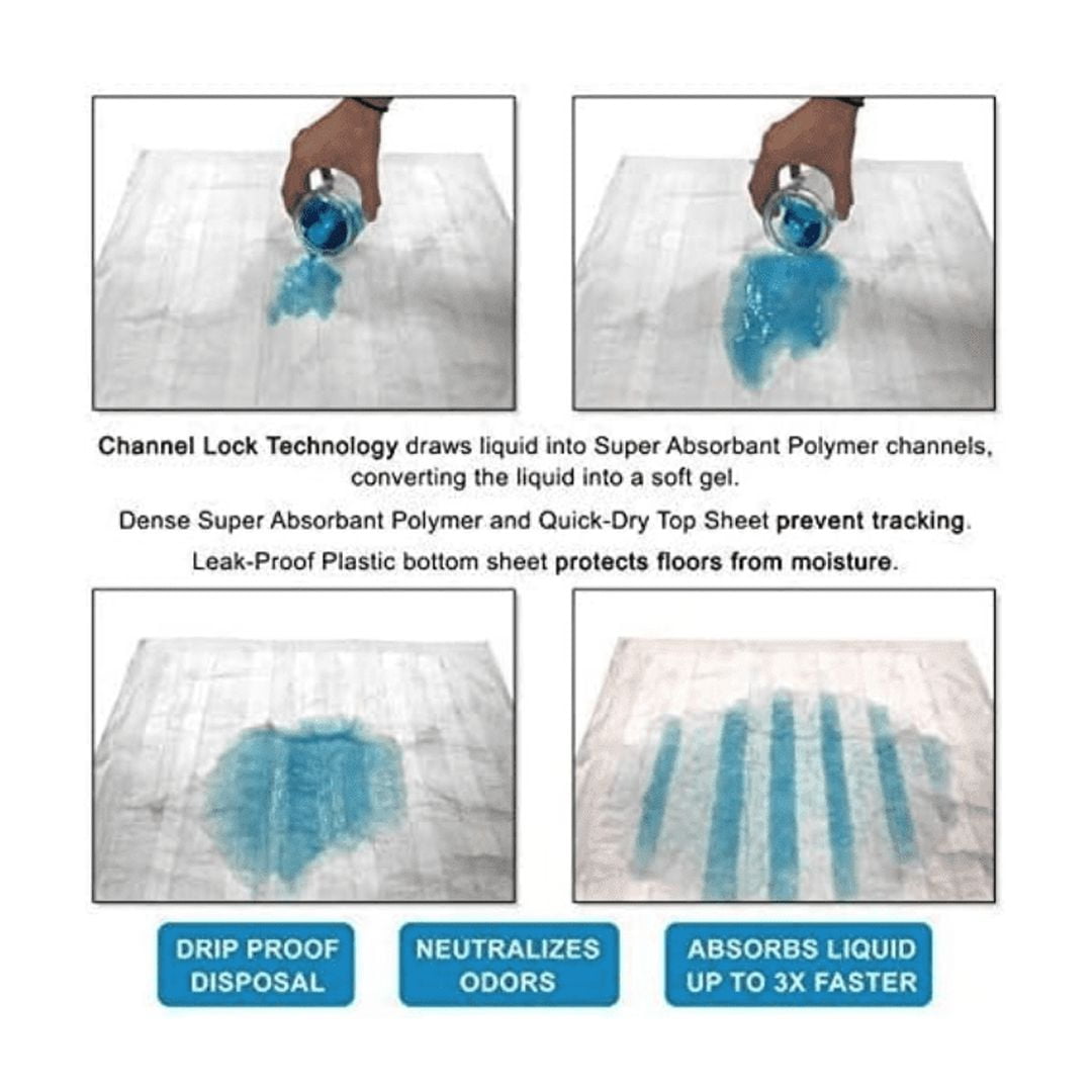 ‎Mobilevee Premium Puppy Pads Training Pads, Dog Pads, Disposable Potty Pads, 22” X22”, 240 Count