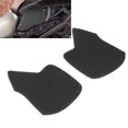 thumbnail image 1 of Gas  Traction Side Pad, 2pcs Fuel Knee Grip Protector Rubber Flexible Black  For Upgrade Replacement For CB650R, 1 of 8