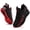 Black Red, variant on Women Shoes Slip on Fashion Sport Running Tennis Athletic Walking Shoes Runner Trail Shoes Black White Size 8