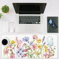 thumbnail image 2 of Watercolor Wildflowers Gaming Mouse Pad,Large Non-Slip Thick Stitched Edge Mouse Mat for Home Office Gaming Keyboard Desk Pad (35.4 x 15.7 Inches), 2 of 6