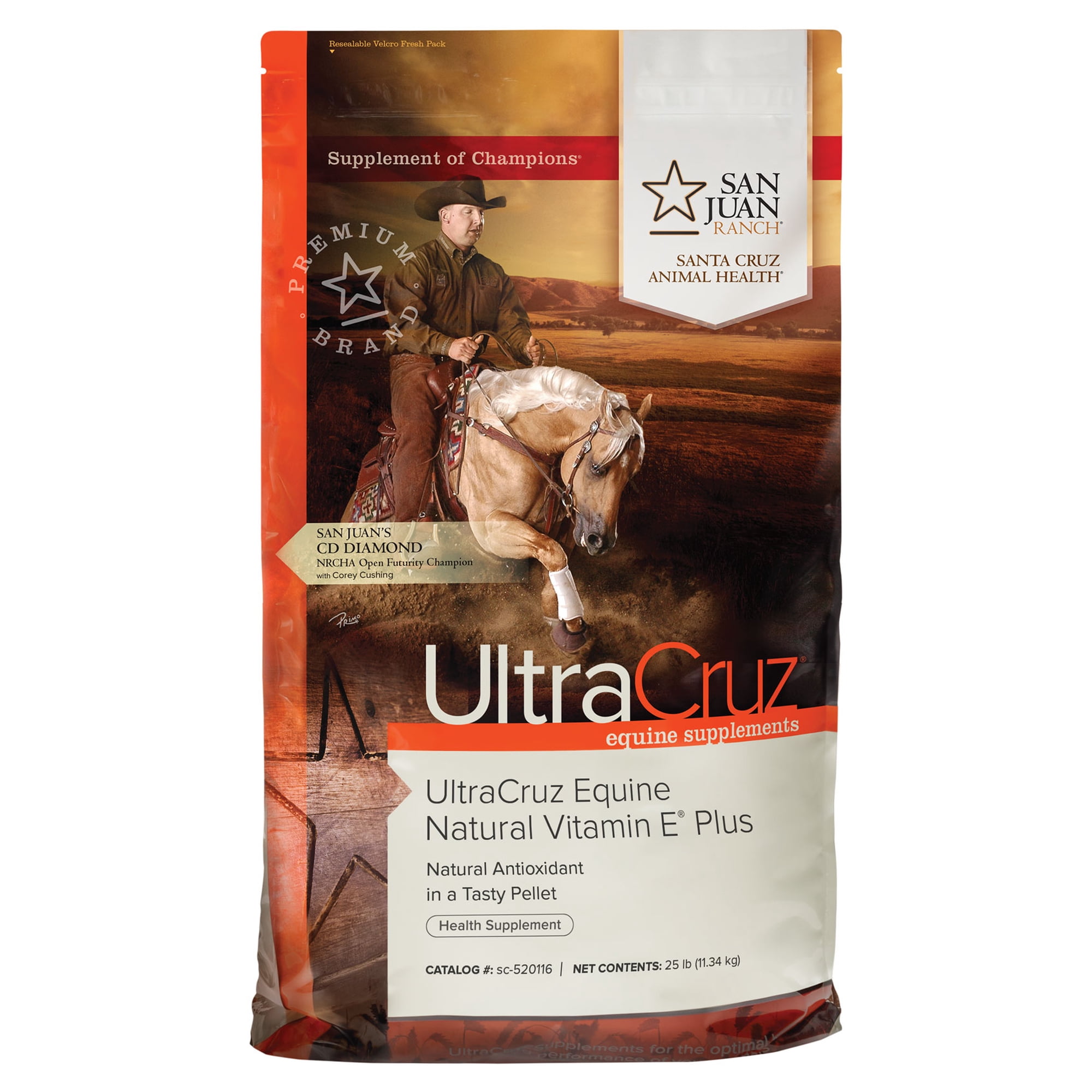 Ultracruz Equine Natural Vitamin E® Plus, 25 lb