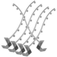 thumbnail image 4 of Raindrops 5Pcs Retail Hanger Holder Minimalist Metal Frame Hanger Hooks for Closet, 4 of 8