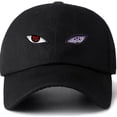 thumbnail image 2 of Sombrero de dibujos animados de nube roja de anime japonés, accesorios de disfraces de cosplay sasuke akatsuki, gorra de béisbol, sombrero para el sol, regalo de comicon de fantasía hola suerte  unisex, 2 of 2