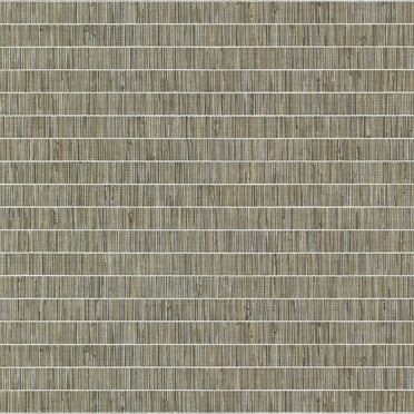 Warner Luz Brown Faux Grass Cloth Wallpaper