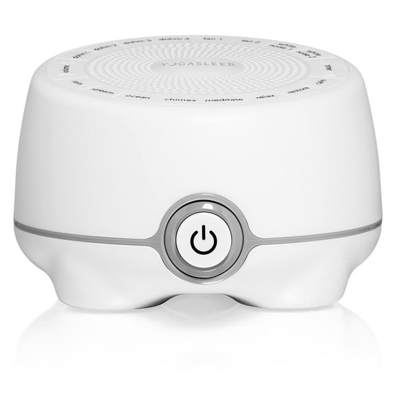 Yogasleep Whish White Noise Sound Machine, 16 Natural & Soothing Sounds, Volume Control for Baby & Adults, Get Office Privacy, Concentration, Sleep Aid, Compact for Easy Travel, Es