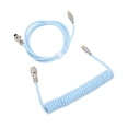 thumbnail image 1 of Cable de teclado tipo C, cable de teclado mecánico, cable USB para teclado de juego doble, cable de teclado mecánico de calidad superior, 1 of 12