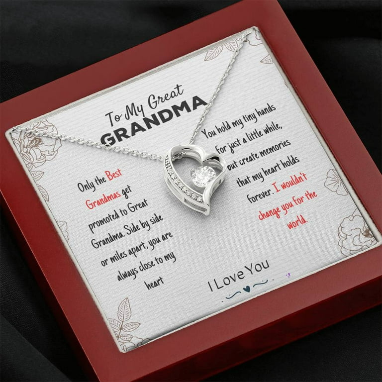 Christmas Gift for Great Grandma: Great Grandmother, Present, Necklace,  Jewelry, Xmas Gift, Holiday Gift, Gift Idea, Gift For Great Grandma,  Butterfly - Dear Ava