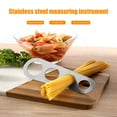 thumbnail image 1 of Up to 65% off Kitchen Gadgets 4 Hole Stainless Steel Pasta Measuring Tool Spaghetti Measuring Tool Noodle Spag Kitchen Organizers and Storage, 1 of 8